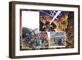 Blitz-Harry Green-Framed Giclee Print