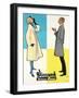 Blizzand Trench Coats-null-Framed Art Print