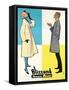 Blizzand Trench Coats-null-Framed Stretched Canvas
