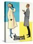 Blizzand Trench Coats-null-Stretched Canvas