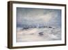 Blizzard on Barrier-G Marston-Framed Art Print