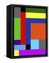 Blk-Square-Diana Ong-Framed Stretched Canvas