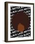 BLM 8-Victoria Brown-Framed Art Print