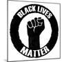 BLM Movement 3-Marcus Prime-Mounted Art Print