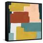 Block Abstract I-Grace Popp-Framed Stretched Canvas