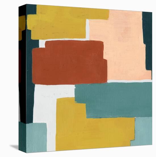 Block Abstract I-Grace Popp-Stretched Canvas