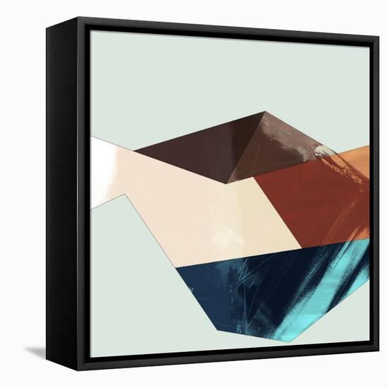 Block Detail II-Sisa Jasper-Framed Stretched Canvas