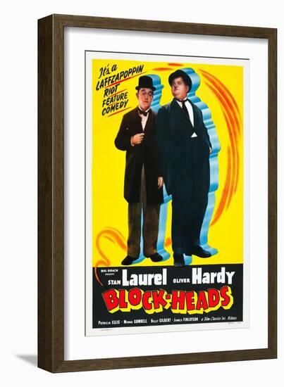 Block-Heads, 1938-null-Framed Giclee Print