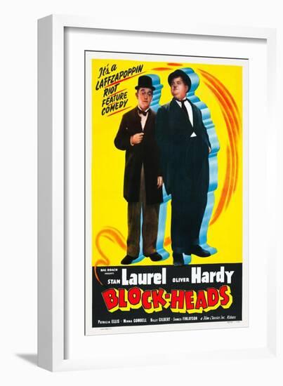 Block-Heads, 1938-null-Framed Giclee Print