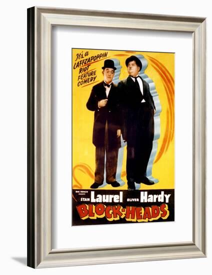 Block-Heads - Movie Poster Reproduction-null-Framed Photo