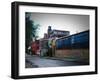 Block In Detroit-NaxArt-Framed Art Print