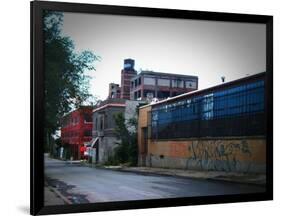 Block In Detroit-NaxArt-Framed Art Print