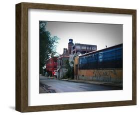 Block In Detroit-NaxArt-Framed Art Print