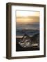 Block of Ice at Diamond Beach, Iceland, Sunrise-Niki Haselwanter-Framed Photographic Print