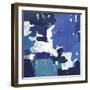 Block Paint II Blue Version-PI Studio-Framed Art Print