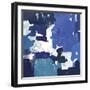 Block Paint II Blue Version-PI Studio-Framed Art Print