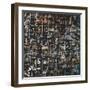 Block Party II-Tyson Estes-Framed Giclee Print