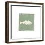 Block Print Fish VI-null-Framed Art Print