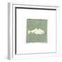 Block Print Fish VI-null-Framed Art Print