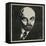 Block Print of Vladimir Lenin-Virna Haffer-Framed Stretched Canvas