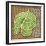 Block Print Palm IV-Chariklia Zarris-Framed Art Print