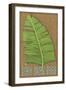 Block Print Palm VIII-Chariklia Zarris-Framed Art Print