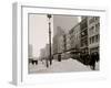 Blockaded Cars on 23rd St., New York-null-Framed Photo