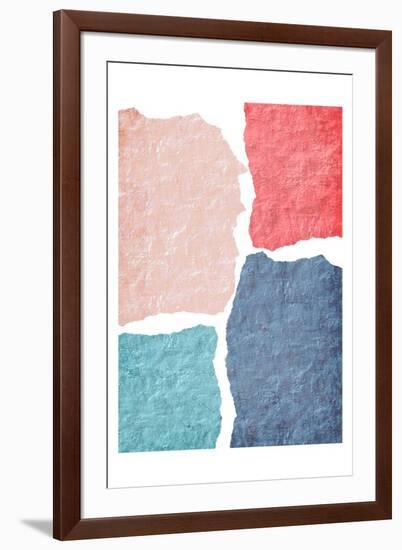 Blocked 1-Kimberly Allen-Framed Art Print