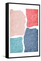 Blocked 1-Kimberly Allen-Framed Stretched Canvas