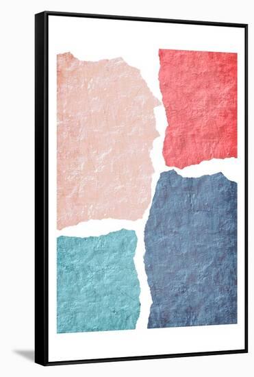 Blocked 1-Kimberly Allen-Framed Stretched Canvas