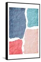 Blocked 2-Kimberly Allen-Framed Stretched Canvas