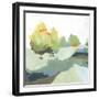 Blocked II-Isabelle Z-Framed Art Print