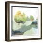 Blocked II-Isabelle Z-Framed Art Print