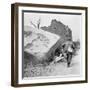 Blockhouse Destroyed by a Mine, Lomme, Near Armentières, France, World War I, C1914-C1918-Nightingale & Co-Framed Giclee Print