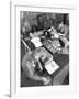 Blocks Being Made Up at a Printing Company, Mexborough, South Yorkshire, 1959-Michael Walters-Framed Photographic Print