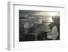 Blocks of ice, Diamond Beach, Jokulsarlon, Iceland, Polar Regions-Sergio Pitamitz-Framed Photographic Print