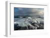 Blocks of ice, Diamond Beach, Jokulsarlon, Iceland, Polar Regions-Sergio Pitamitz-Framed Photographic Print