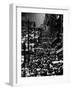 Blocks of Pedestrians Jamming the Sidewalks-Andreas Feininger-Framed Photographic Print