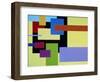 Blocks-Diana Ong-Framed Giclee Print