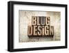 Blog Design Word-PixelsAway-Framed Photographic Print