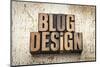 Blog Design Word-PixelsAway-Mounted Photographic Print