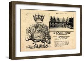 Blois Loir Et Cher, Le Château, Cominus Eminus, Le Porc Epic-null-Framed Giclee Print