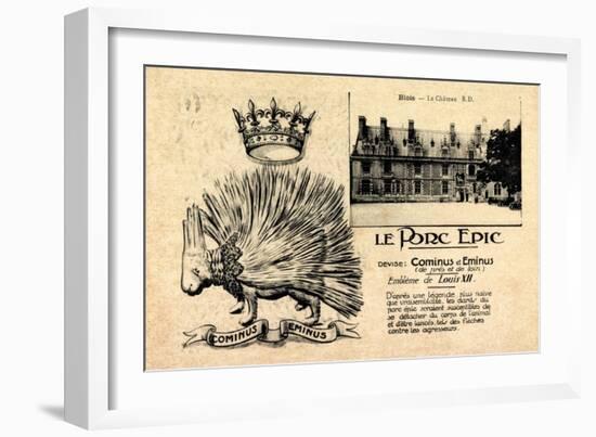 Blois Loir Et Cher, Le Château, Cominus Eminus, Le Porc Epic-null-Framed Giclee Print