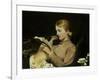 Blond and Brunette, 1879-Charles Burton Barber-Framed Giclee Print