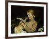 Blond and Brunette, 1879-Charles Burton Barber-Framed Giclee Print