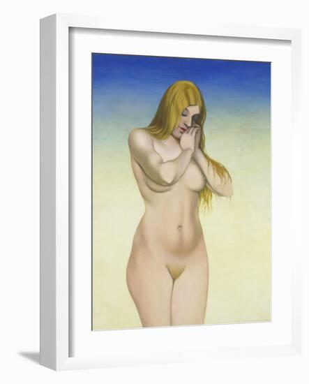 Blond Nude, 1921-Felix Vallotton-Framed Giclee Print