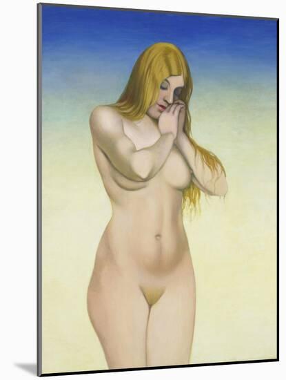 Blond Nude, 1921-Felix Vallotton-Mounted Giclee Print