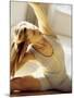 Blond Stretching-null-Mounted Photographic Print