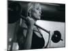 Blond Woman Weight Training-null-Mounted Photographic Print