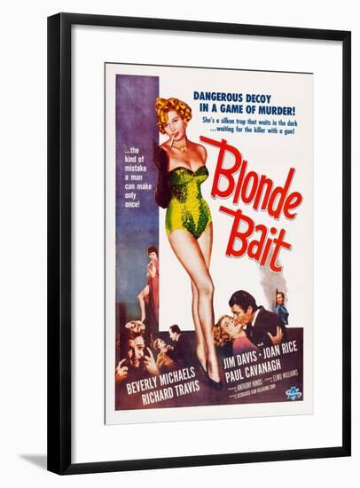 Blonde Bait-null-Framed Art Print